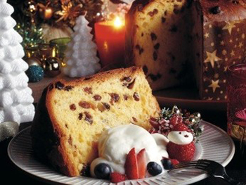 クリスマスのお菓子パネトン